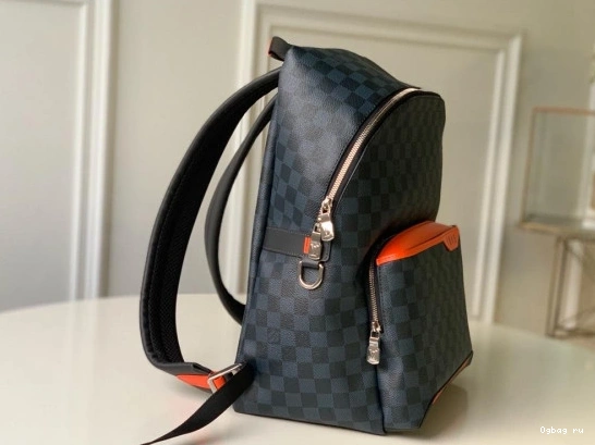 RACE DAMIER Louis DISCOVERY PM BACKPACK COBALT Vuitton 0707